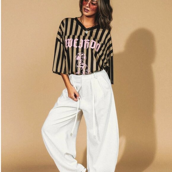 Dressed in Lala Baddie Barrel Sweatpant Trousers XL - Picture 3 of 3